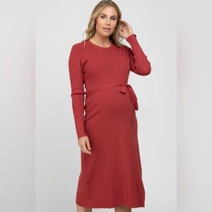 Pinkblush ribbed knit sweater dress nwot